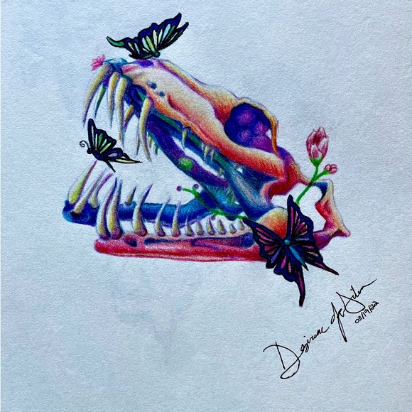 Small artist selling one-of-a-kind Artwork (on Etsy & Square) - Picture 8 of 9